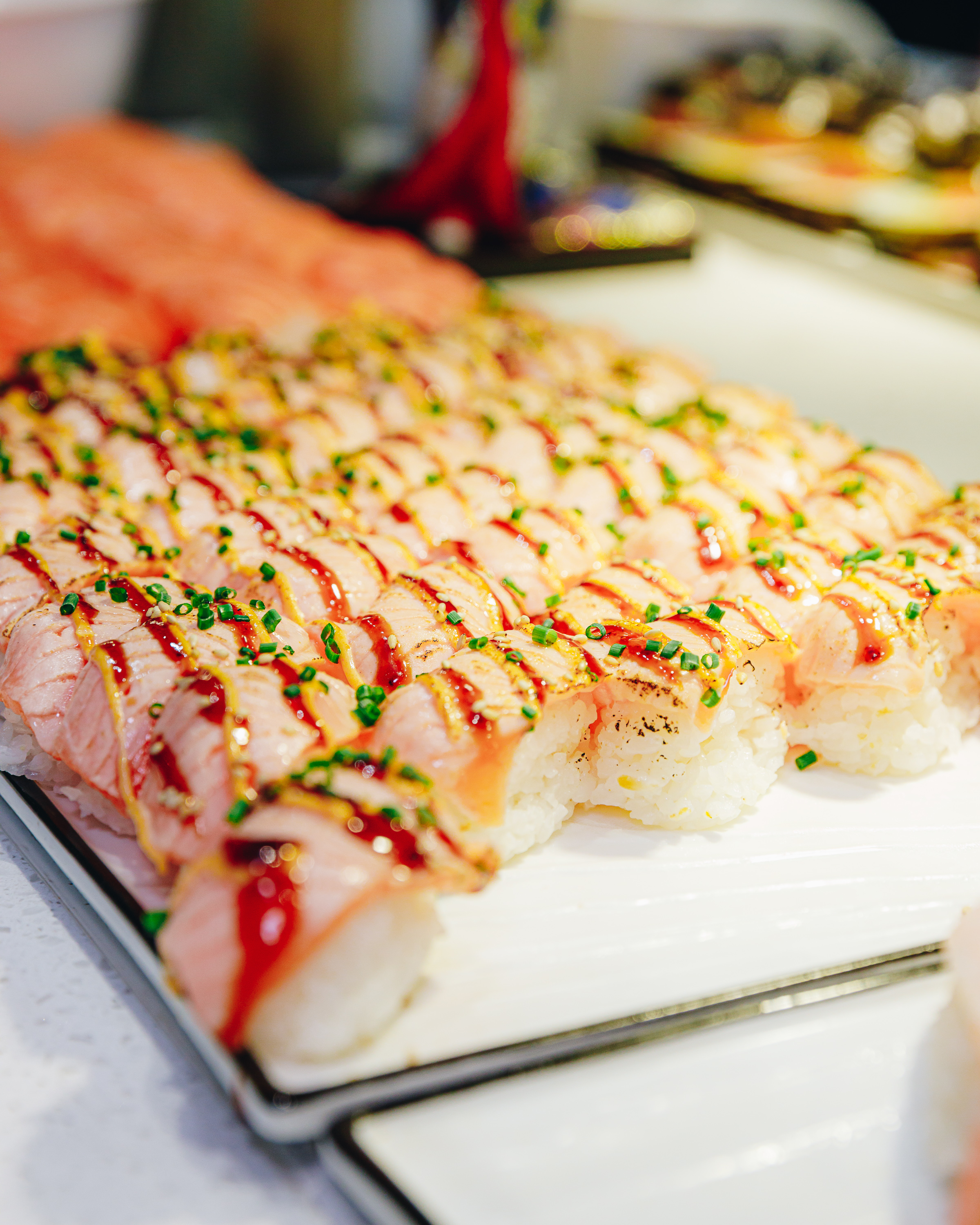 Handcrafted sushi at Amano Buru